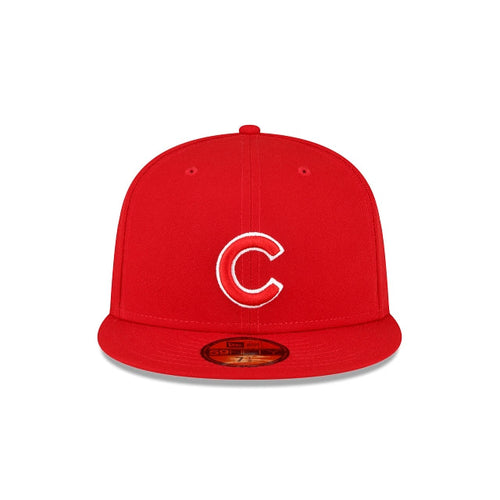 NEW ERA CHICAGO CUBS ALL-STAR SIDE PATCH 59FIFTY FITTED HAT-SCARLET