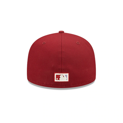 New Era Philadelphia Phillies 1980 World Series Patch Pop Sweat 59FIFTY Fitted Hat-