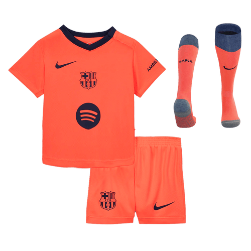 Kids Barcelona Third Full Kit 2025/26