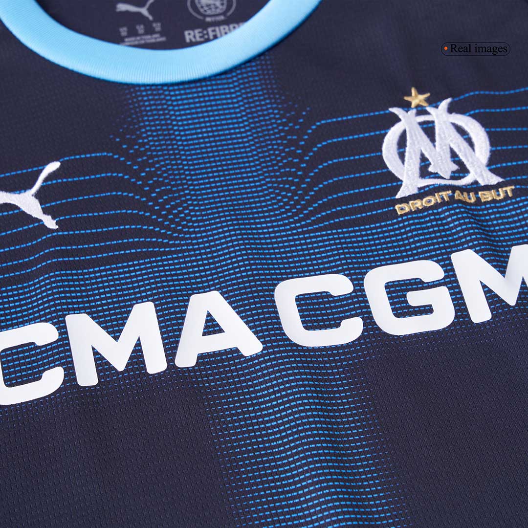 Kids Marseille Away Kit 2025/26