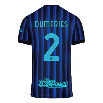 DUMFRIES #2 Mens Inter Milan Home Jersey 2025/26
