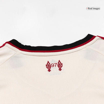 Mens Liverpool Away Long Sleeve Jersey 2025/26