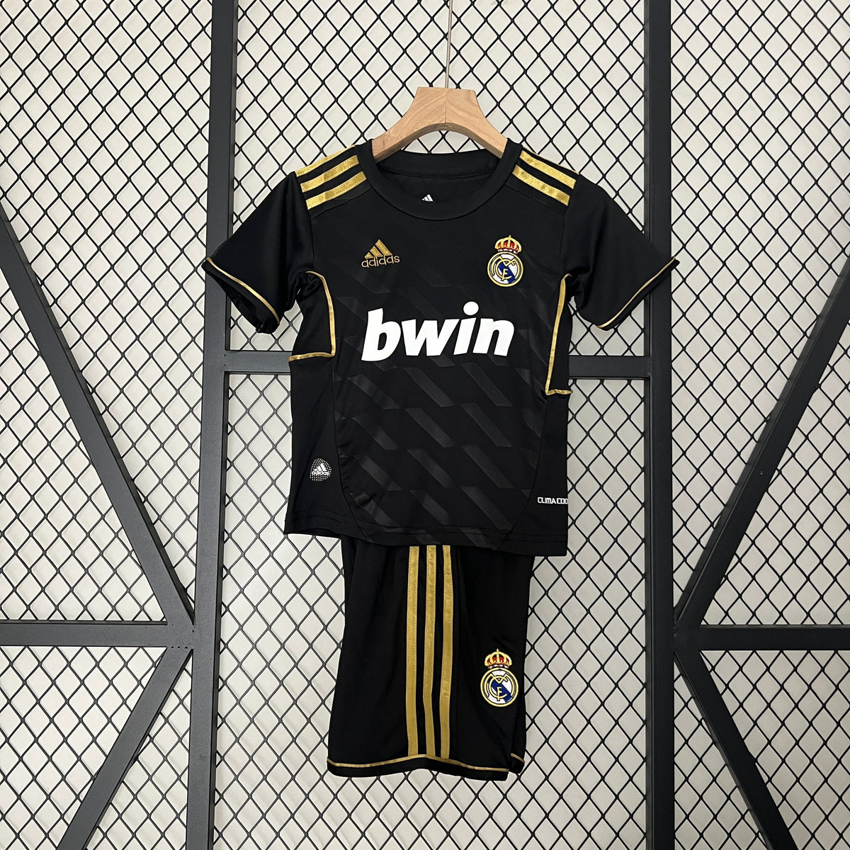 Camiseta Real Madrid III 11/12 Conjunto Infantil (Retro)