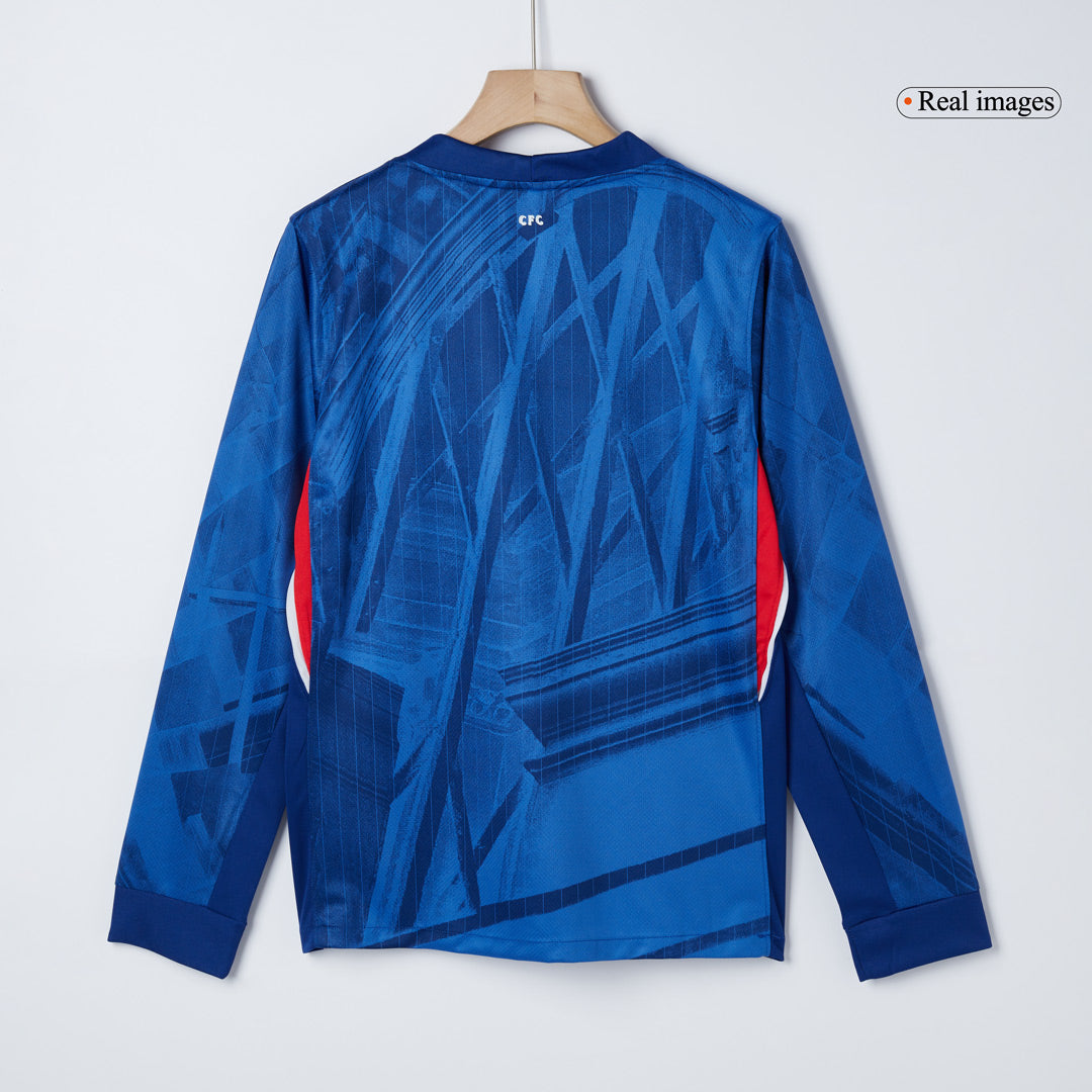 Mens Chelsea Home Long Sleeve Jersey 2025/26