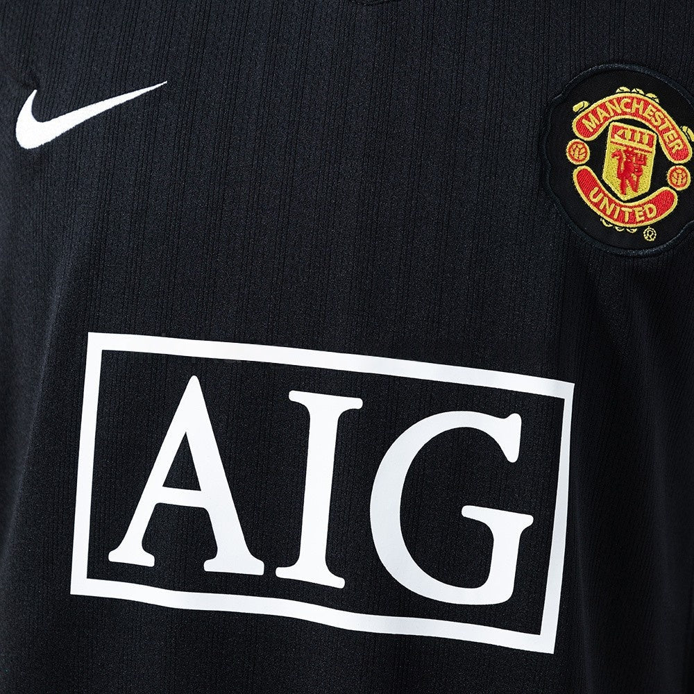 Manchester United Jersey 2007/08 Away Retro Kit Long Sleeve