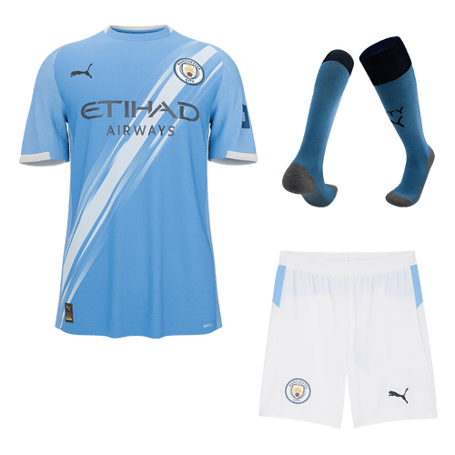 Men's Manchester City Home Full Kit 2025/26 [PREMIUM]