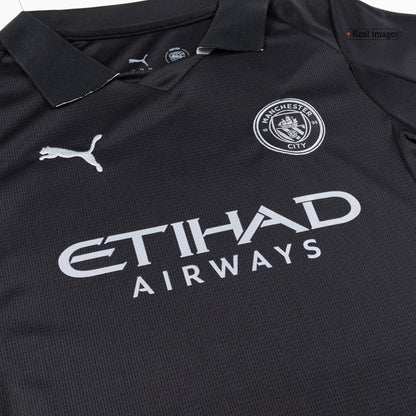 Kids Manchester City Away Kit 2025/26