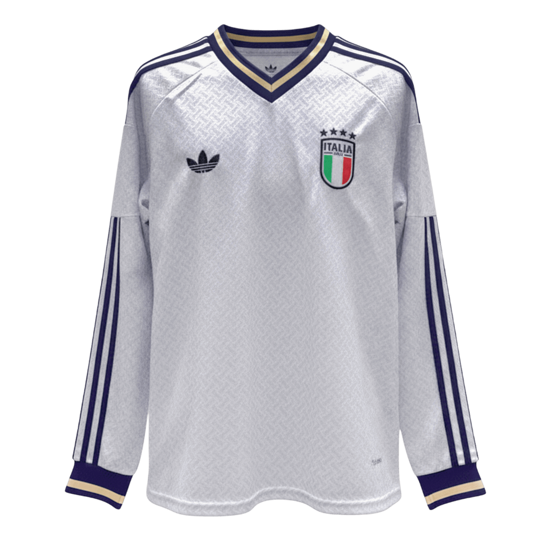 Mens Italy World Cup Away Long Sleeve Jersey 2026
