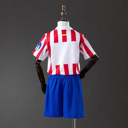 Kids Atletico Madrid Jersey 25/26 Home Football Kit