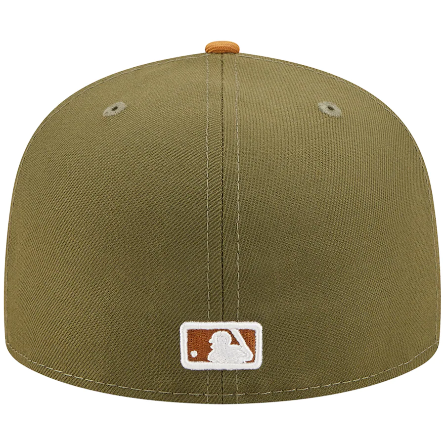 New Era Pittsburgh Pirates New Era Two-Tone Color Pack 59FIFTY Fitted Hat- Olive/Brown