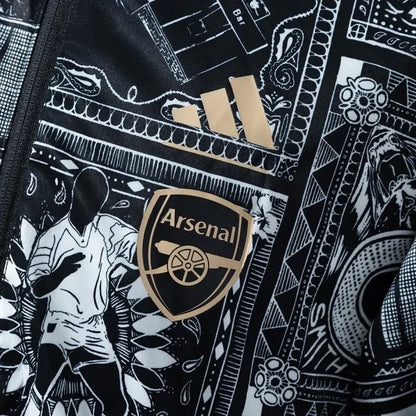 Arsenal Windbreaker 2025/26 Reversible Football Kit