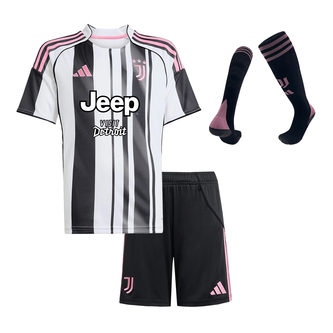 Kids Juventus Home Full Kit 2025/26