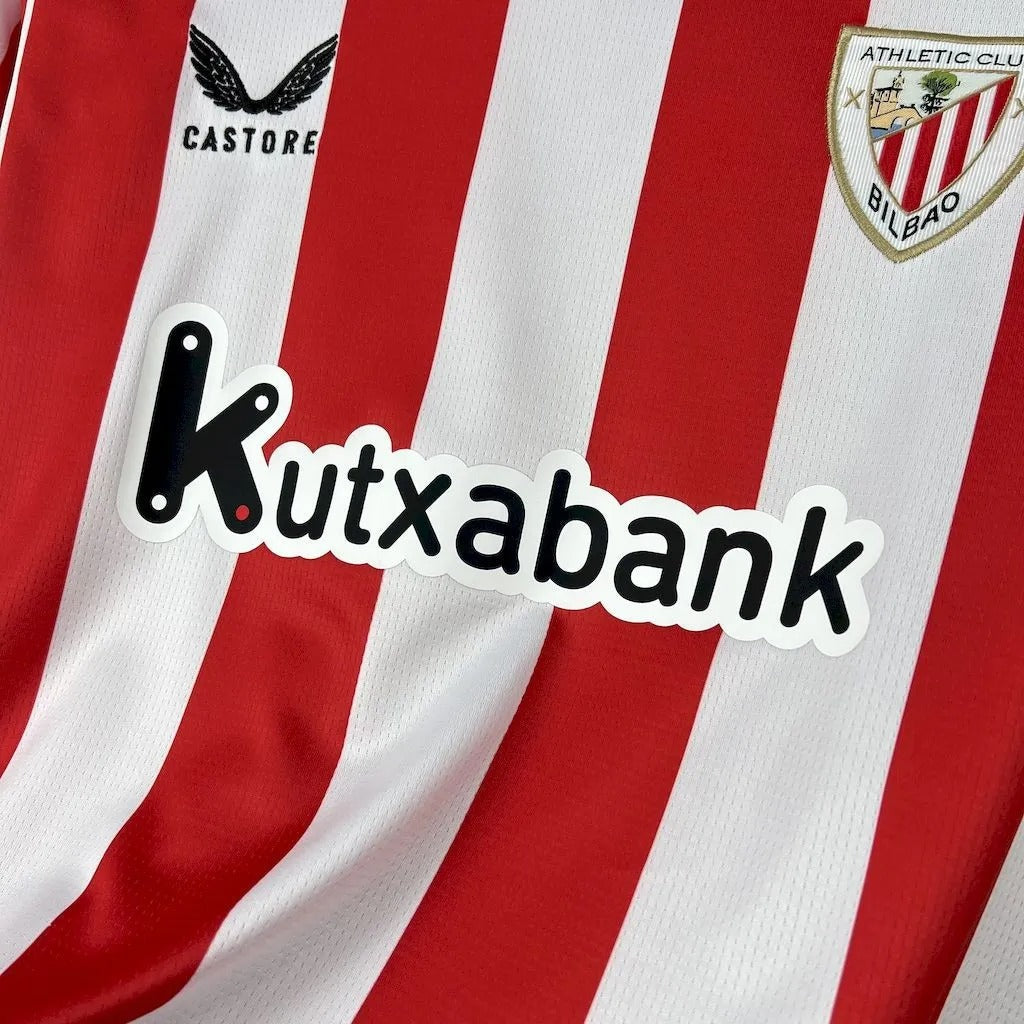Athletic Bilbao Jersey 25/26 Home Football Kit Soccer Jersey