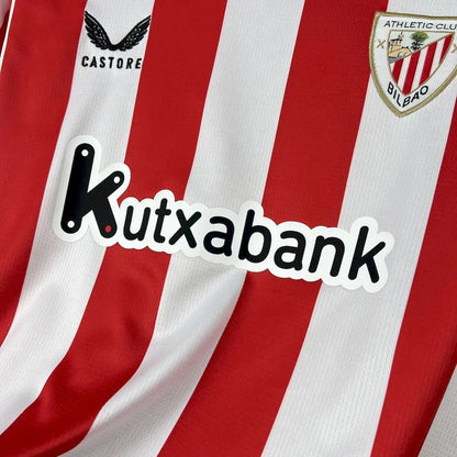 Athletic Bilbao Jersey 25/26 Home Football Kit Soccer Jersey