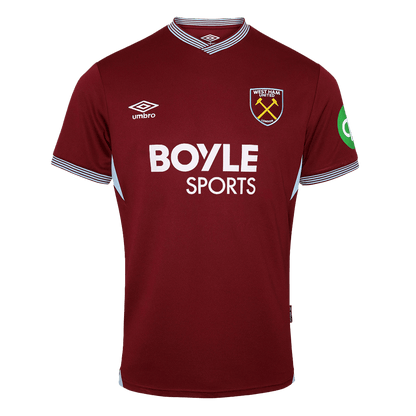 Mens West Ham United Home Jersey 2025/26