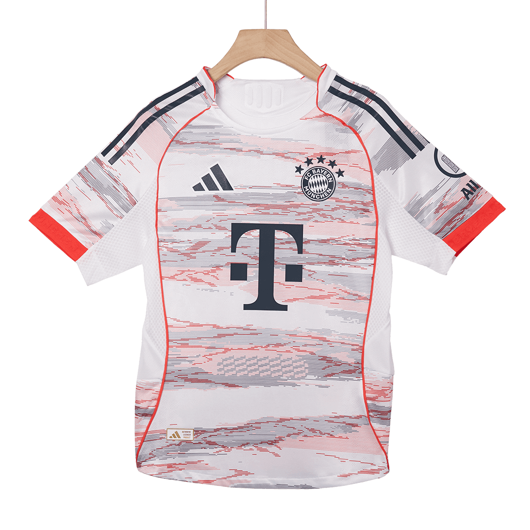 MÜLLER Special #25 Mens Bayern Munich Away Jersey 2025/26 - Player Version (Slim Fit)
