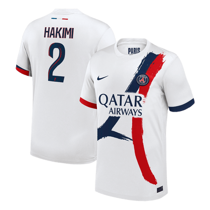 HAKIMI #2 Mens PSG Away Jersey 2025/26 - Player Version (Slim Fit)