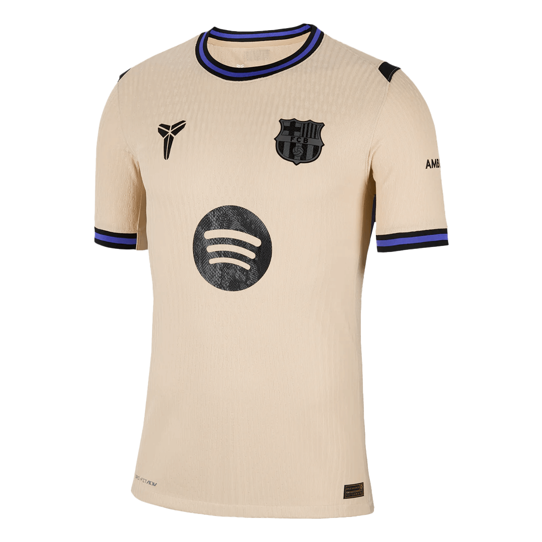 GAVI #6 Mens Barcelona Away Jersey 2025/26 UCL - Player Version (Slim Fit)