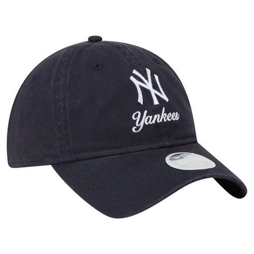 New Era Women's New York Yankees Preppy Team 9TWENTY Adjustable Hat-Navy