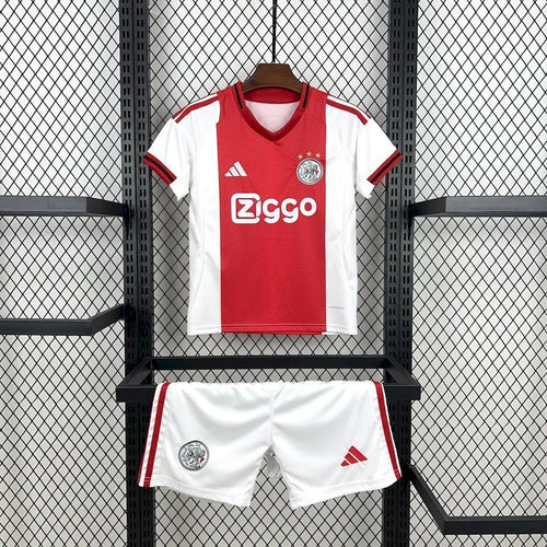 Kids Ajax Jersey 25/26 Home Football Kit Soccer Jersey