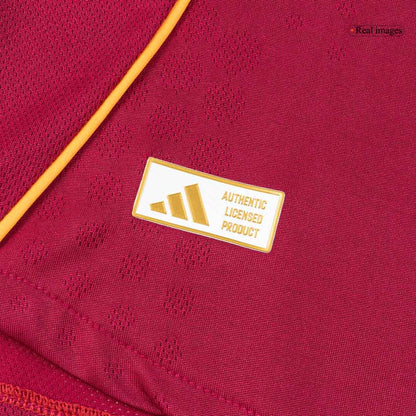 Mens Roma Home Jersey 2025/26 - Player Version (Slim Fit)