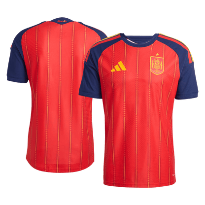 Mens Spain World Cup Home Jersey 2026 - Player Version (Slim Fit)