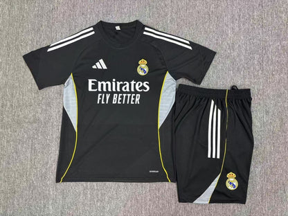 Kids Real Madrid Training Tracksuits 25/26 Football Kit Soccer Jersey