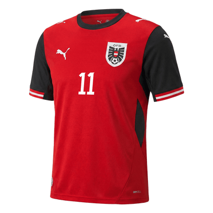 GREGORITSCH #11 Mens Austria World Cup Home Jersey 2026