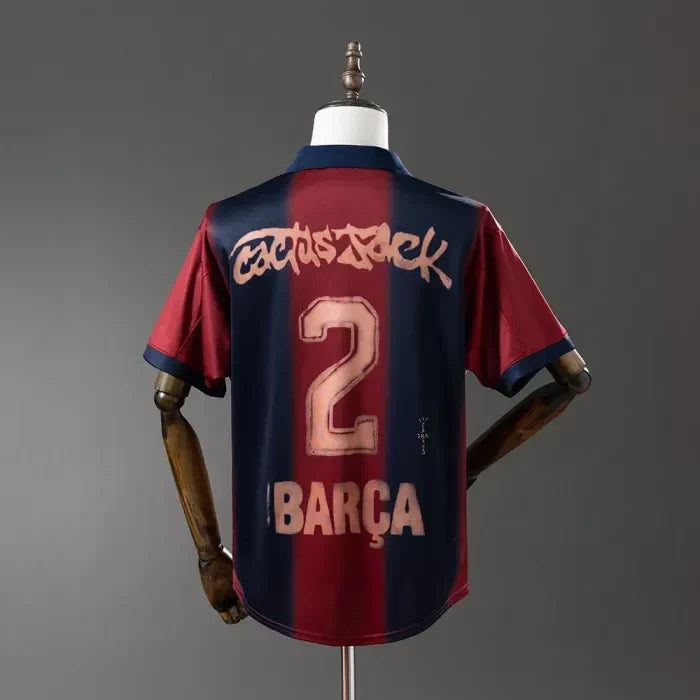 Barcelona Jersey 25/26 Travis Scott Special Football Kit