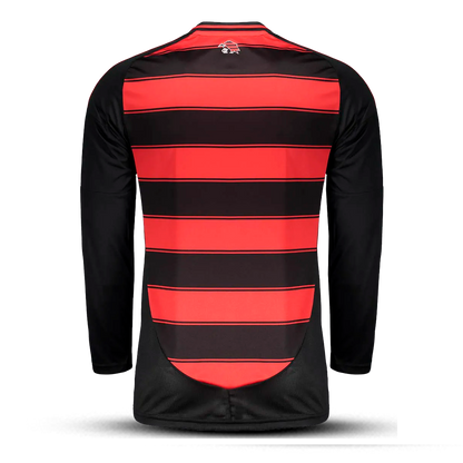 Camisa Flamengo Manga Longa 2025 - Personalização e Patch Copa do Brasil GRÁTIS 🎁