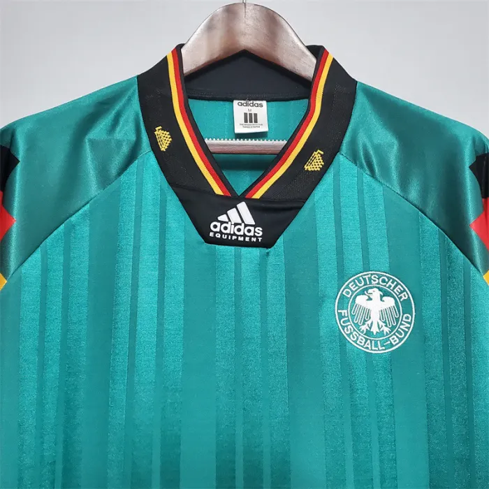 Germany Jersey Away Kit 1992 Retro Football Team Soccer Shirt