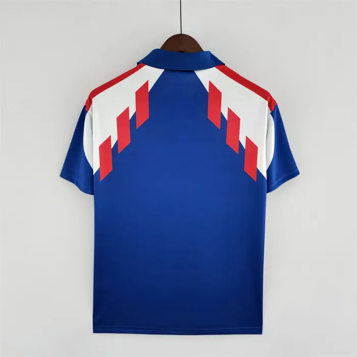 France Jersey Home Kit 1988 1990 Retro Football Team Soccer Shirt
