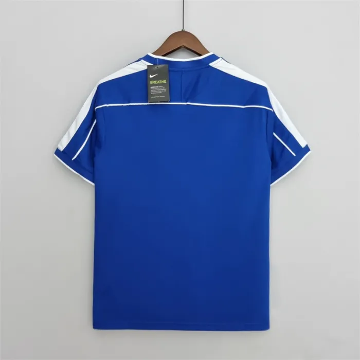 Brazil Jersey Away Kit 1998 Retro Football Team Soccer Shirt