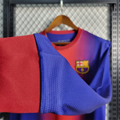 Barcelona Jersey Home kit 2012 2013 Retro Long Sleeves