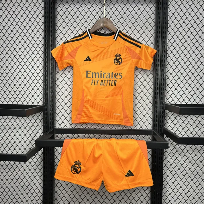 Kids Real Madrid Away Kit 24/25 Football Jersey