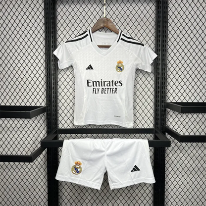 Kids Real Madrid Home Kit 24/25 Football Jersey
