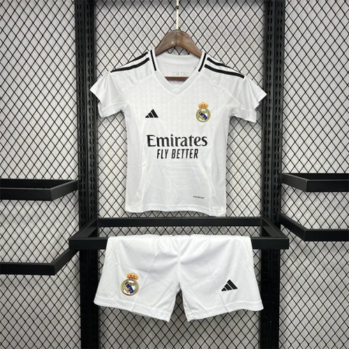 Kids Real Madrid Home Kit 24/25 Football Jersey