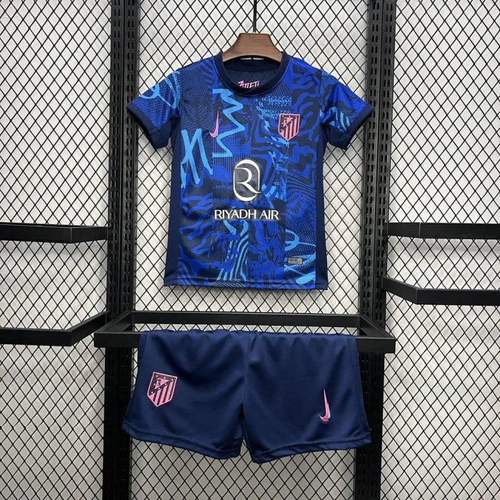 Kids Atletico Madrid Third Kit 24/25 Football Jersey