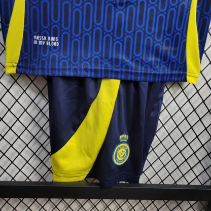 Kids Al-Nassr Away Jersey 24/25 Football Kit
