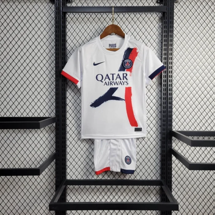 Kids PSG Away Jersey 24/25 Football Kit