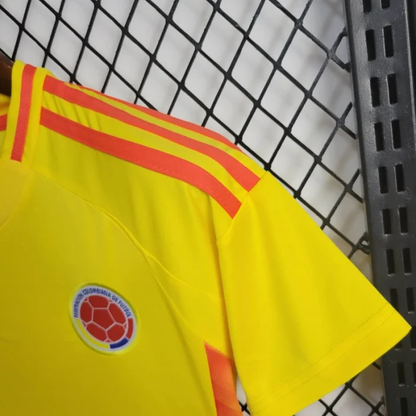 Kids Colombia Home Kit 24/25 Copa America 2024