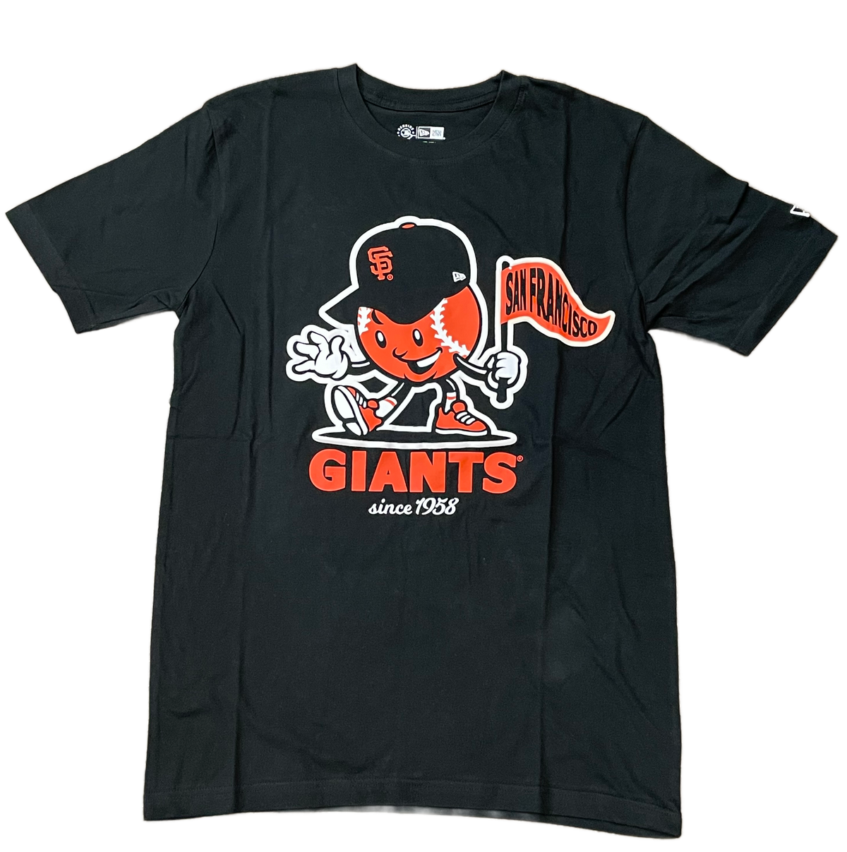 New Era San Francisco Giants T-Shirts-Black