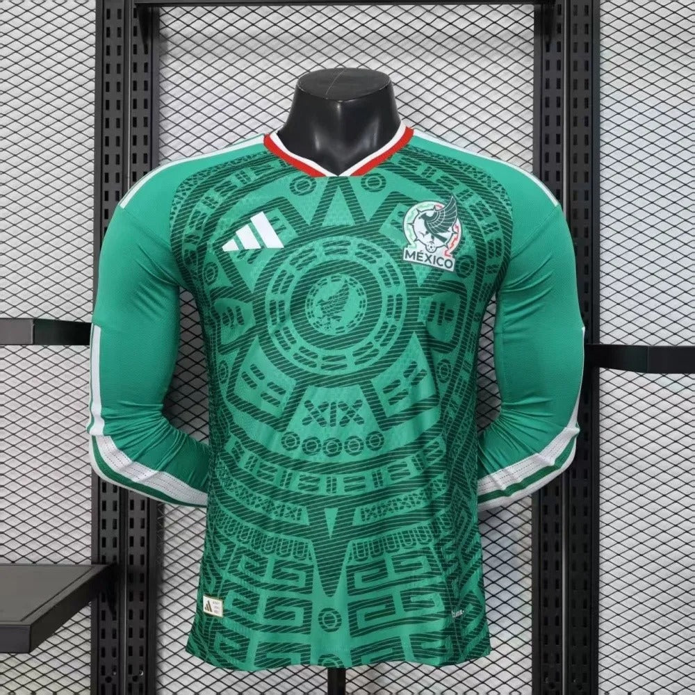 Mexico Jersey 2026 World Cup Football Kit Player Version Long Sleeves