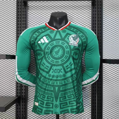 Mexico Jersey 2026 World Cup Football Kit Player Version Long Sleeves