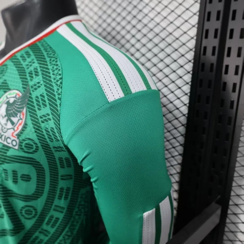 Mexico Jersey 2026 World Cup Football Kit Player Version Long Sleeves
