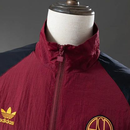 AS Roma Windbreaker 2025/26 Red Football Kit