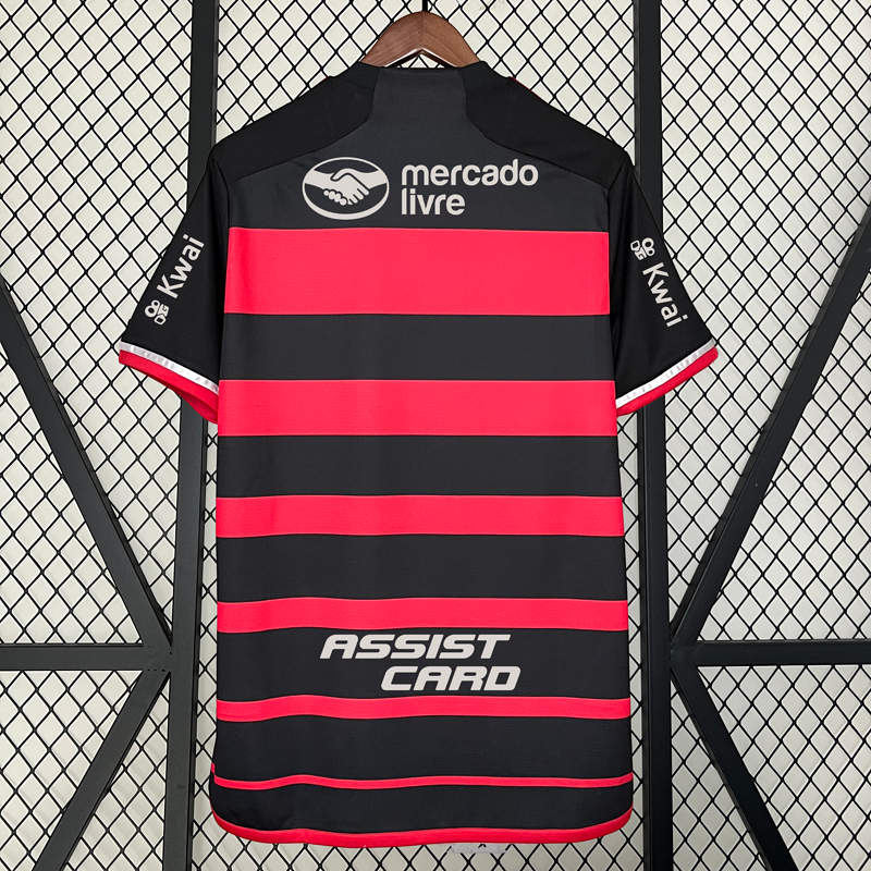Jersey 24∕25 Flamengo home+All sponsors