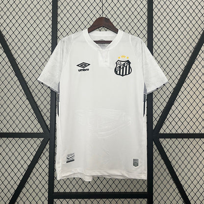 Jersey 24∕25 Santos home all sponsors