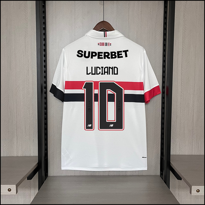 Jersey 24∕25 São Paulo l Branco all sponsors