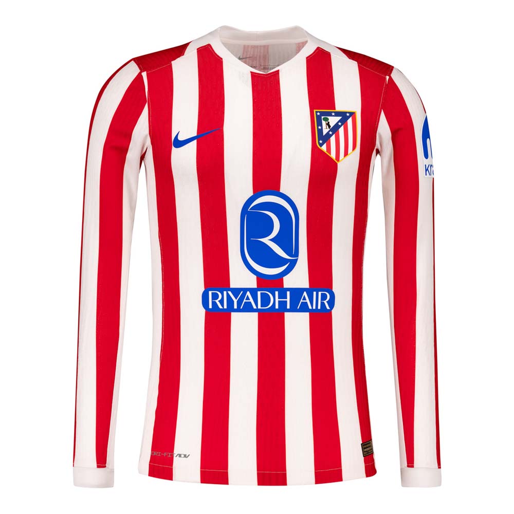Jersey 25∕26 Atletico de Madrid Long sleeve Home